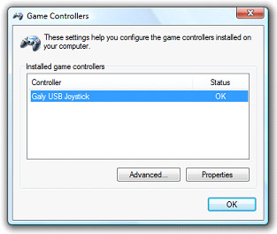 game controller settings