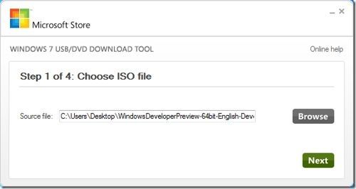 choose windows 8 ISO file