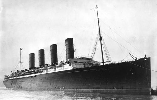 The Sinking of the Lusitania During WWI