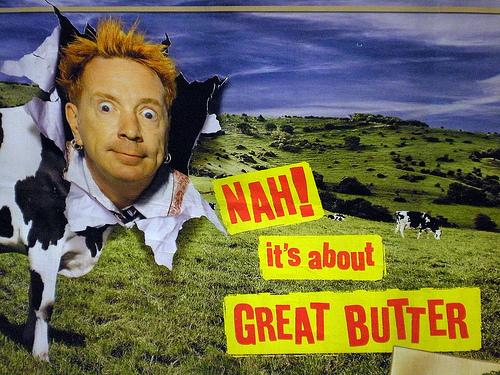 Johnny Rotten Country Life Butter