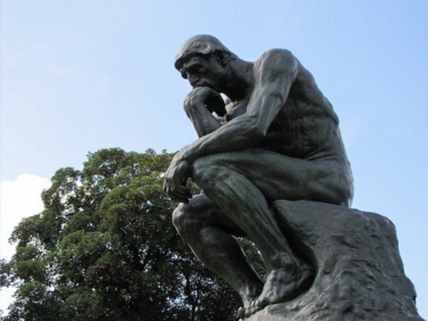 The Thinker by Rodin