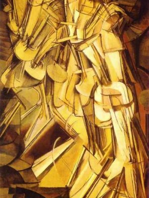 Nude Descending a staircase, no 2 by Marcel Duchamp