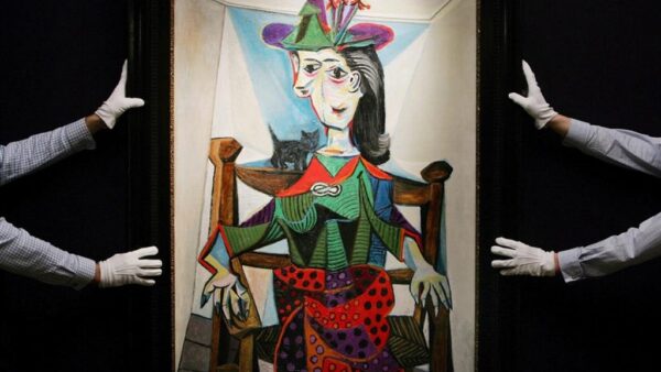 Dora Maar au chat by Pablo Picasso