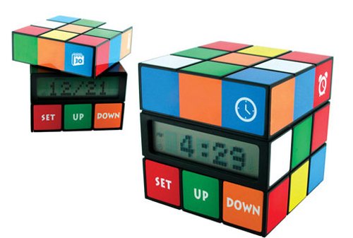 The Rubix Cube Alarm Clock