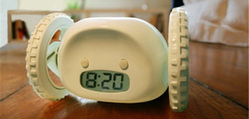 The Rolling Alarm Clock