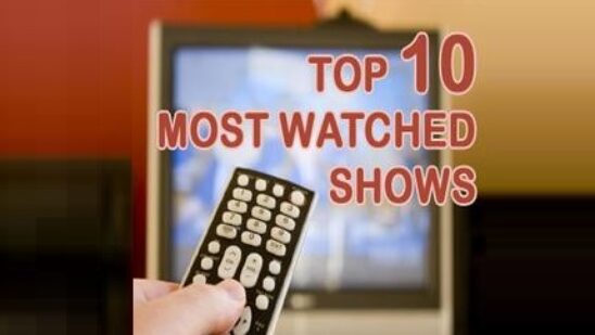 Top 10 Most Watched Shows of Season 2011-2012