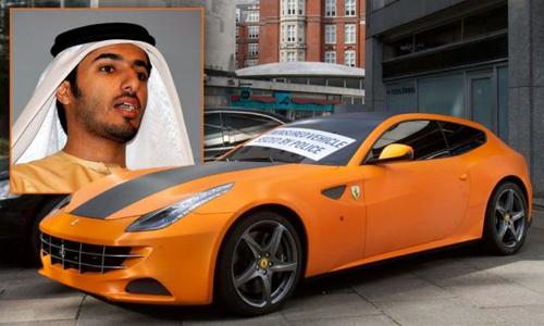 Sheikh Rashid Bin Humaid al Nuaimi Ferrari