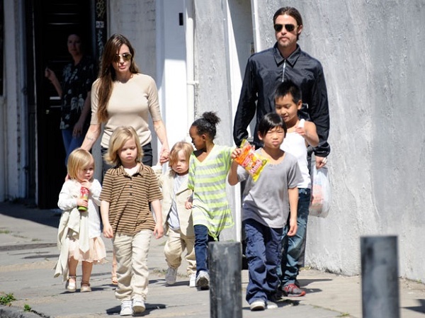 Brad Pitt and Angelina Jolie kids