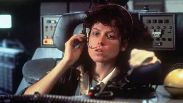 Sigourney Weaver as Ellen Ripley in the Alien Series