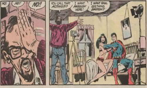 Superman and Big Barda Made sex tape