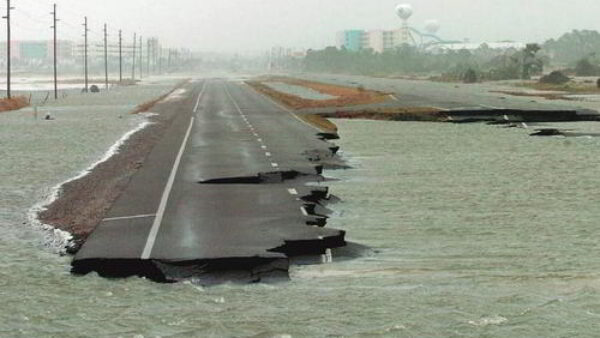 Hurricane Ivan damage