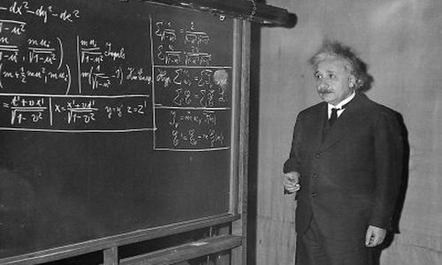 Albert Einstein Never Failed in Maths