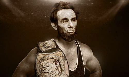 Abraham Lincoln in the National Wrestling Hall of Fame