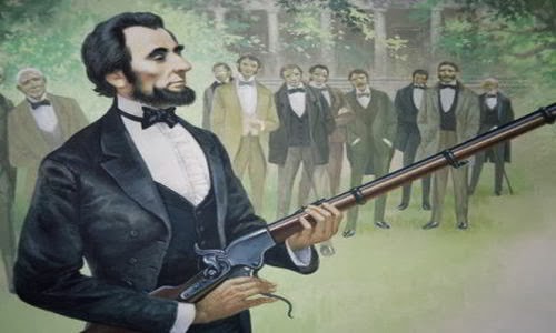 Abraham Lincoln test fired rifles