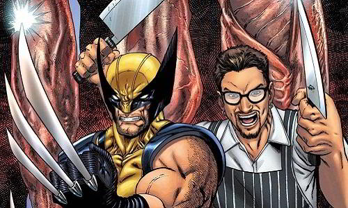 Wolverine meets chef Chris Cosentino