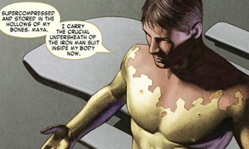 Iron Man Injects Himself with Extremis