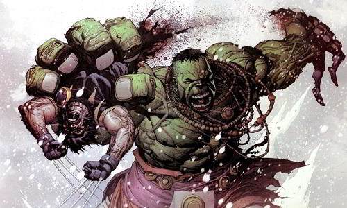 The Hulk Breaks Wolverine in Half