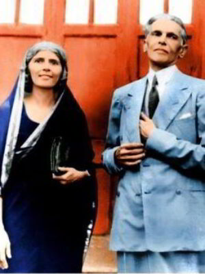 Muhammad Ali Jinnah with Fatima Jinnah