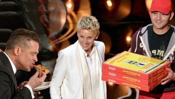 An Actual Pizza Delivery at Oscars