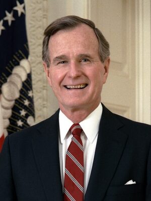 President George H. W. Bush Blamed Simpsons