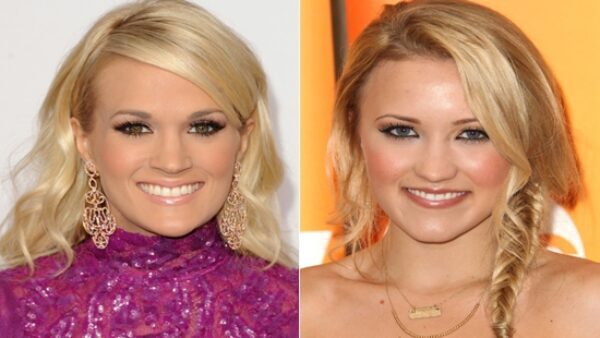 Carrie Underwood and Emily Osment look identical