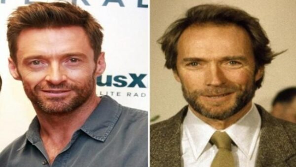 Hugh Jackman & Clint Eastwood look similar