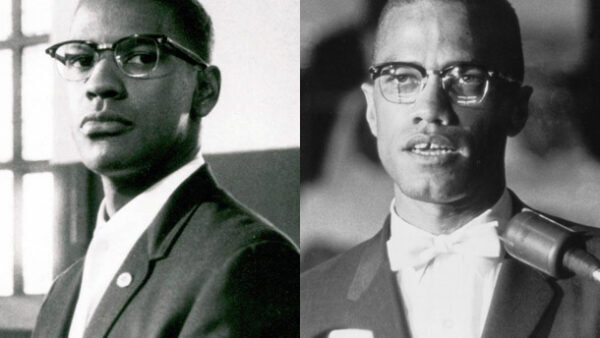 Denzel Washington as Malcolm X