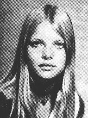 Michelle Pfeiffer during high school