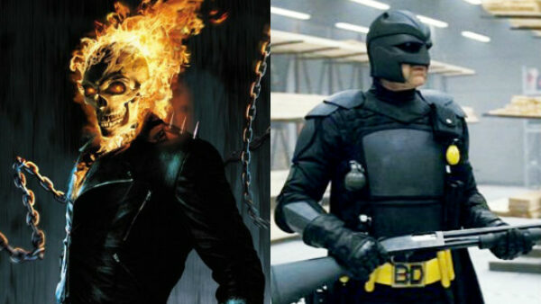 Nicolas Cage As Ghost Rider And Big Daddy