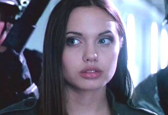 Angelina Jolie in Cyborg 2 1993