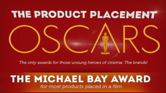 The Product Placements Oscars Infographic