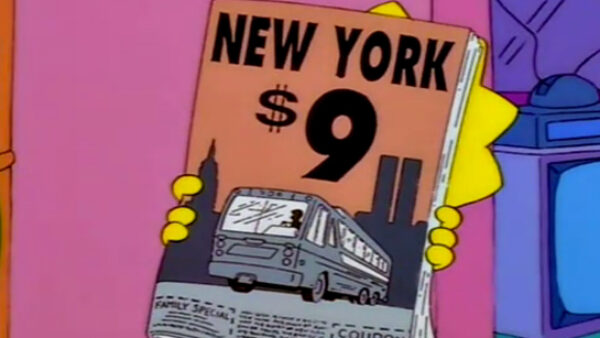 9 11 predictions in cartoons The Simpsons