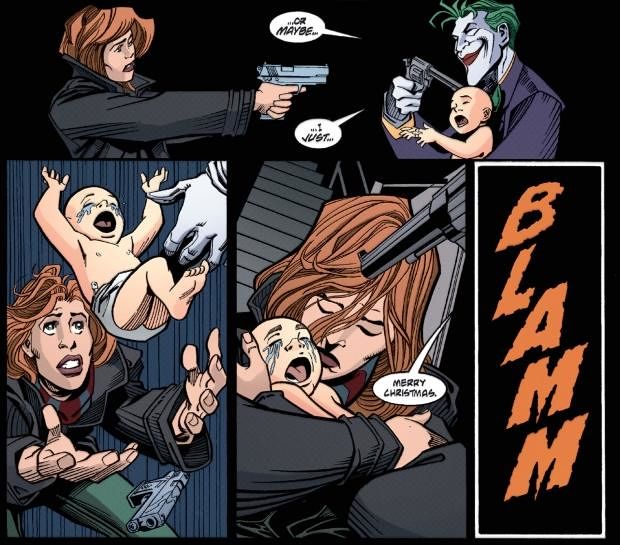 Joker Kills Sarah Essen Gordon 