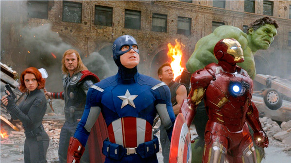 Chris Evans Film The Avengers 2012