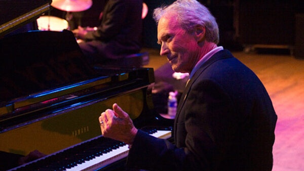 Clint Eastwood Playing Piano