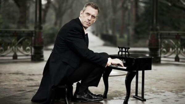 Hugh Laurie Actor Playing Piano