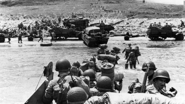 German military was completely crushed on D-Day