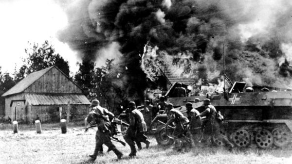 German troops attacked the Soviet Union because the Soviets wanted to invade Germany