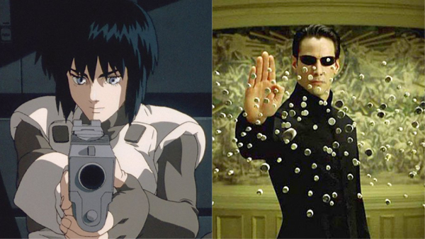 matrix copied ghost in the shell