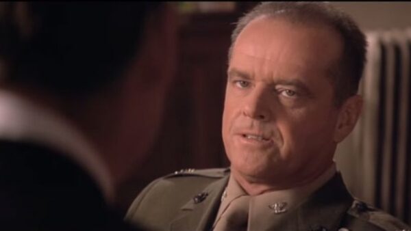 Jack Nicholson in A Few Good Men 1992