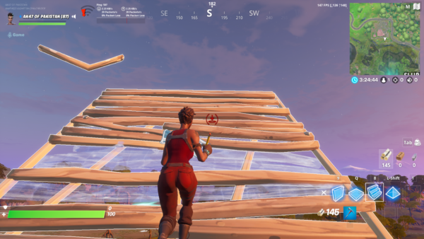 building in Fortnite