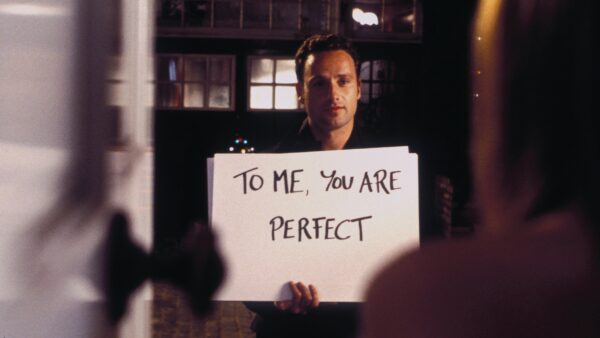 he Card Display in Love Actually