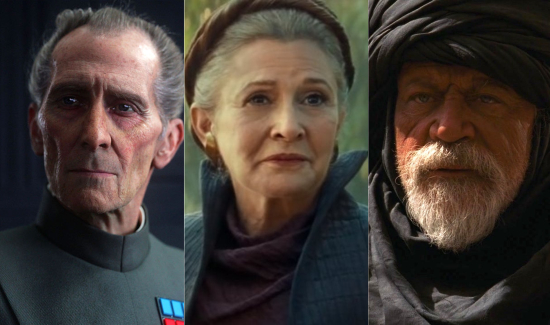 15 Actors That Were Brought Back to Life by CGI